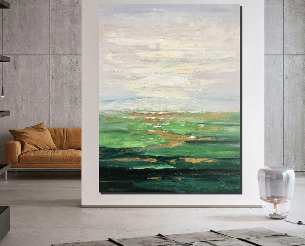 Large Paintings for Living Room, Simple Modern Art, Contemporary Acrylic Wall Art Ideas, Large Abstract Paintings, Modern Canvas Painting-Silvia Home Craft