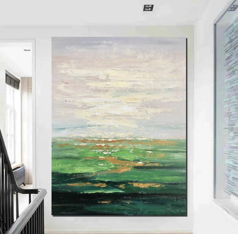 Large Paintings for Living Room, Simple Modern Art, Contemporary Acrylic Wall Art Ideas, Large Abstract Paintings, Modern Canvas Painting-Silvia Home Craft