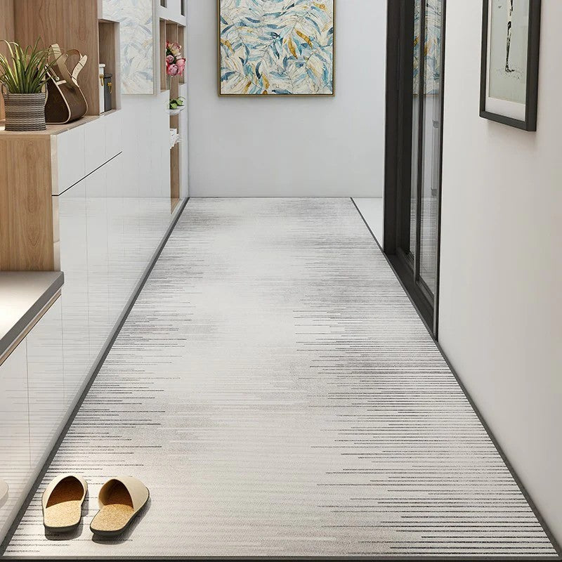Long Hallway Runners Non Slip, Entryway Runner Rug Ideas, Geometric Modern Long Hallway Runners, Washable Indoor Carpet Mats, Soft Floor Covering For Narrow Spaces