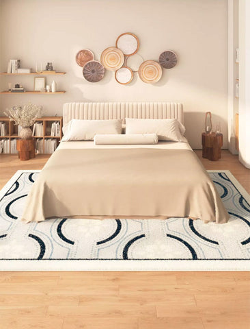 Kitchen Runner Rugs, Contemporary Runner Rugs for Living Room, Modern Runner Rugs Next to Bed, Runner Rugs for Hallway, Bathroom Runner Rugs-Silvia Home Craft