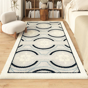 Kitchen Runner Rugs, Contemporary Runner Rugs for Living Room, Modern Runner Rugs Next to Bed, Runner Rugs for Hallway, Bathroom Runner Rugs-Silvia Home Craft