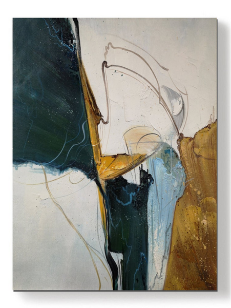 Large Abstract Paintings on Canvas, Hand Painted Canvas Art, Acrylic Paintings for Living Room, Large Painting for Sale-Silvia Home Craft