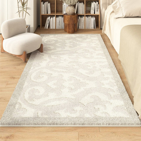 Modern Runner Rugs Next to Bed, Kitchen Runner Rugs, Contemporary Runner Rugs for Living Room, Runner Rugs for Hallway, Bathroom Runner Rugs-Silvia Home Craft