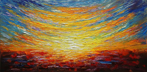 Canvas Art, Abstract Painting, Landscape Painting, Canvas Art, Custom Extra Large Wall Art