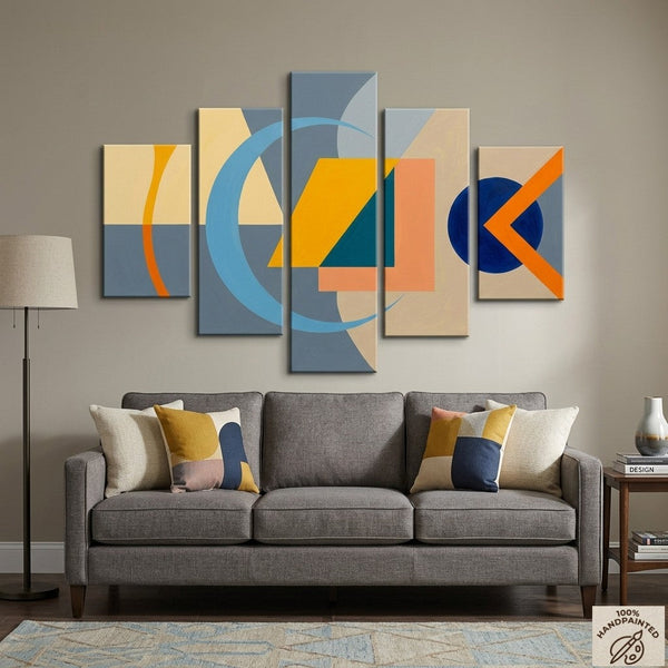 Extra Large Modern Wall Art Paintings, Modern Canvas Artwork, Original Abstract Paintings-Silvia Home Craft