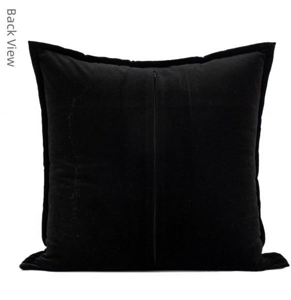 Large Abstract Throw Pillows for Couch, Modern Sofa Throw Pillows, Contemporary Throw Pillow for Living Room, Modern Square Pillows-Silvia Home Craft