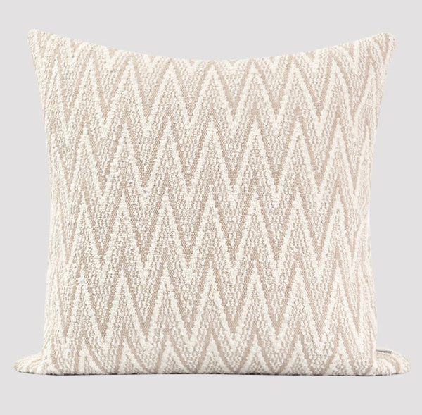 Large Modern Pillows for Couch, Modern Square Pillows, Contemporary Throw Pillows for Living Room, Modern Decorative Sofa Pillows-Silvia Home Craft