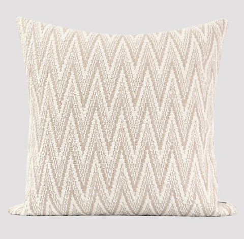 Large Modern Pillows for Couch, Modern Square Pillows, Contemporary Throw Pillows for Living Room, Modern Decorative Sofa Pillows-Silvia Home Craft
