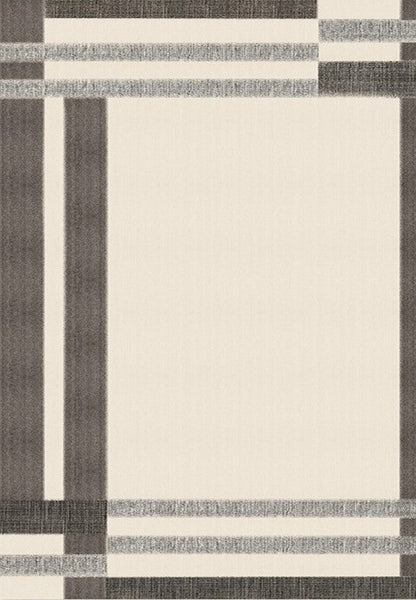 Geometric Contemporary Modern Rugs Next to Bed, Modern Carpets for Office, Abstract Area Rugs for Living Room, Modern Soft Rugs under Dining Room Table-Silvia Home Craft