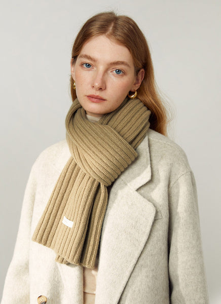 Casual Scarf for Women, Winter Wool Scarf, Unique Birthday Gift for Girl, Modern Wool Scarf for Women, Cold Weather Scarves, Soft Wool Scarf for Women-Silvia Home Craft