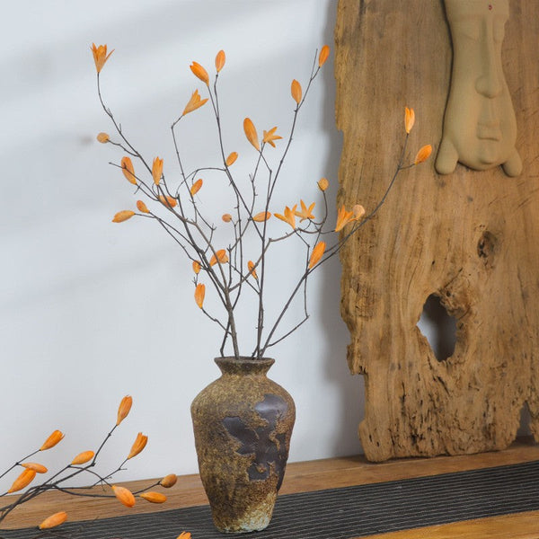 Dried Magnolia Branch, Magnolia Long Twigs, Natural Decorations, Flower Arrangement, Handmade Artificial Flower, Natural Dried Branches-Silvia Home Craft