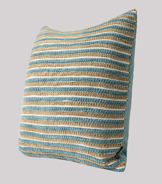 Large Decorative Throw Pillows, Abstract Modern Sofa Pillows, Contemporary Square Modern Throw Pillows for Couch, Simple Throw Pillow for Interior Design-Silvia Home Craft