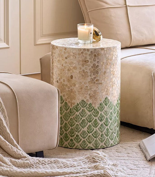 Small End Table, Portable Casual Side Table, Shell Small Sofa Side Table, Modern Side Table, Contemporary Bedside Table, Bedside Small Side Table, Creative Coffee Table, Contemporary Side Table