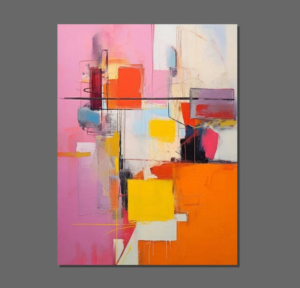 Extra Large Wall Art Painting, Hand Painted Acrylic Painting, Modern Contemporary Abstract Artwork, Acrylic Painting for Living Room, Buy Paintings Online-Silvia Home Craft