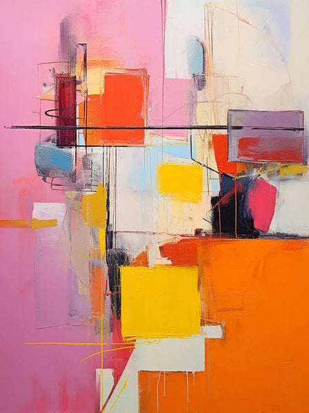 Extra Large Wall Art Painting, Hand Painted Acrylic Painting, Modern Contemporary Abstract Artwork, Acrylic Painting for Living Room, Buy Paintings Online-Silvia Home Craft