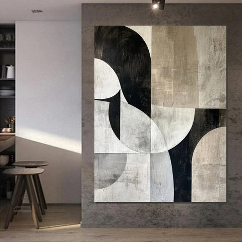 Contemporary Abstract Artwork, Extra Large Wall Art Painting, Acrylic Painting for Living Room, Buy Paintings Online, Hand Painted Acrylic Painting-Silvia Home Craft