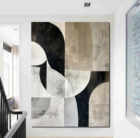 Acrylic Painting for Living Room, Buy Paintings Online, Contemporary Abstract Artwork, Extra Large Wall Art Painting, Hand Painted Acrylic Painting-Silvia Home Craft