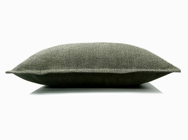 Large Green Square Modern Throw Pillows for Couch, Large Throw Pillow for Interior Design, Contemporary Modern Sofa Pillows, Simple Decorative Throw Pillows-Silvia Home Craft