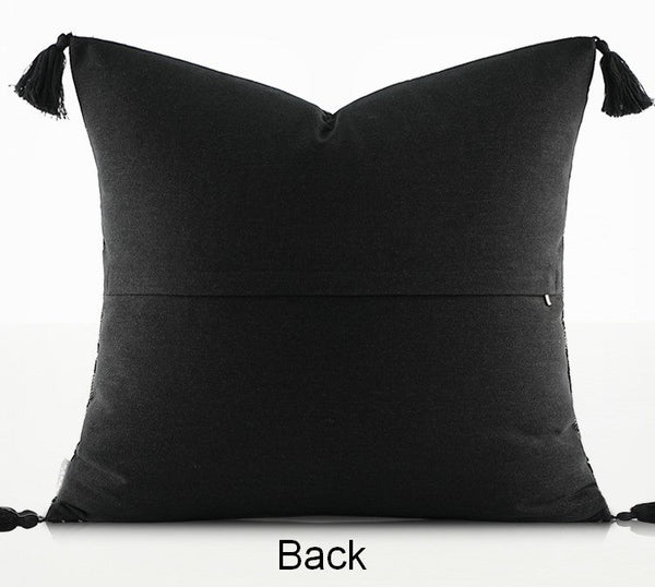 Decorative Throw Pillows for Bedroom, Large Throw Pillow for Interior Design, Square Modern Throw Pillows for Couch, Contemporary Modern Sofa Pillows-Silvia Home Craft