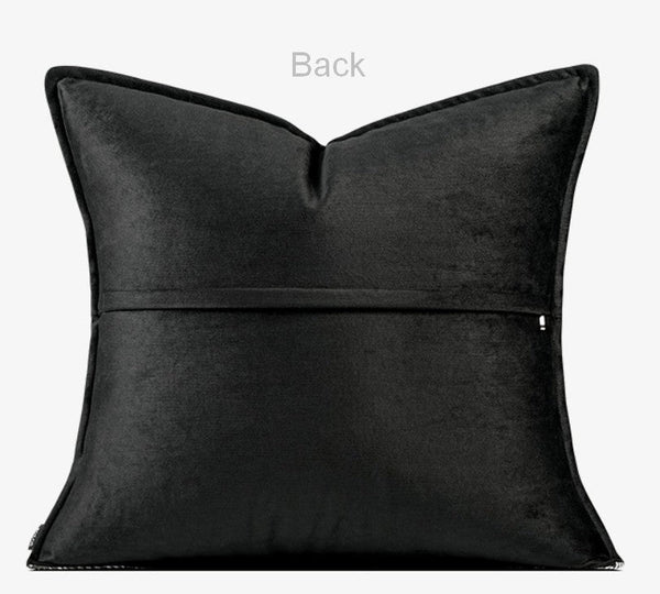 Contemporary Modern Sofa Pillows for Bedroom, Large Square Modern Throw Pillows for Couch, Simple Decorative Throw Pillows, Large Throw Pillow for Interior Design-Silvia Home Craft