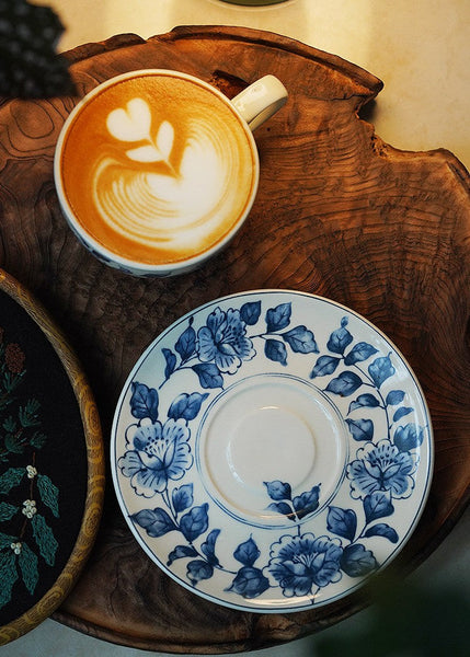 Classic British Tea Cups, Traditional Tea Cup Set, Porcelain Tea Cups, Floral Tea Cup Set, Elegant Tea Cup With Saucer, Ceramic Tea Cup with Saucer, Tea Cup Set, Vintage Tea Cup Set, Modern Ceramic Cups-Silvia Home Craft