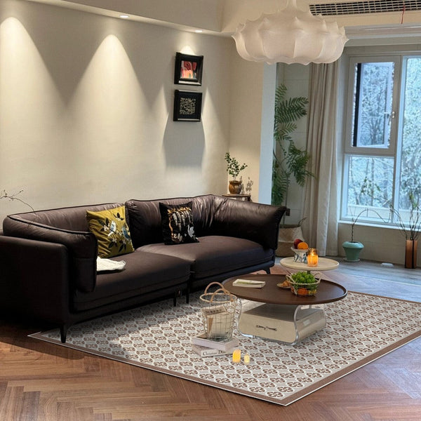 Mid Century Contemporary Modern Rugs for Living Room, Modern Rug Placement Ideas for Dining Room, Large Modern Rugs for Bedroom-Silvia Home Craft