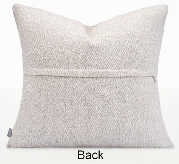 Large Square Modern Throw Pillows for Couch, Contemporary Modern Sofa Pillows for Bedroom, Simple Decorative Throw Pillows, Large Throw Pillow for Interior Design-Silvia Home Craft