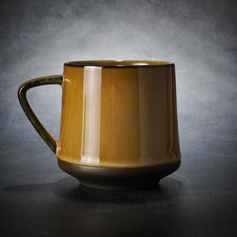 Large Tea Cup, Large Pottery Coffee Cup, Ceramic Coffee Mug, Latte Coffee Cup, Handmade Coffee Cup-Silvia Home Craft