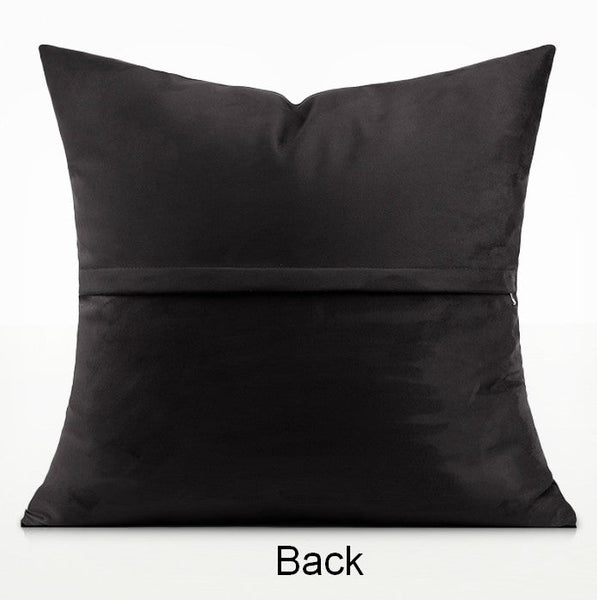 Abstract Decorative Throw Pillows for Living Room, Black Modern Pillows for Couch, Large Modern Sofa Pillow Cases, Decorative Pillow Covers-Silvia Home Craft