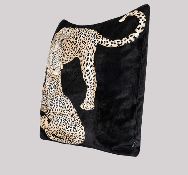 Abstract Contemporary Pillow for Couch, Leopard Decorative Sofa Pillows, Large Modern Sofa Throw Pillows for Bedroom-Silvia Home Craft