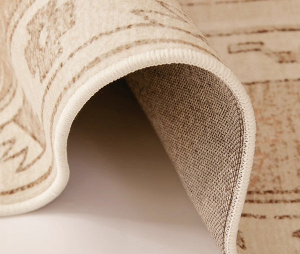 Modern Rugs under Dining Room Table, Geometric Modern Carpets for Office, Abstract Modern Rugs for Living Room, Contemporary Modern Rugs Next to Bed-Silvia Home Craft