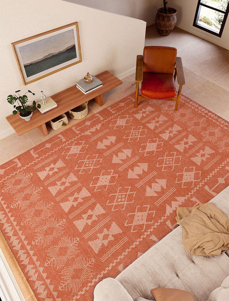 Modern Rugs for Living Room, Mid Century Area Rugs for Bedroom, Large Contemporary Area Rugs for Dining Room-Silvia Home Craft