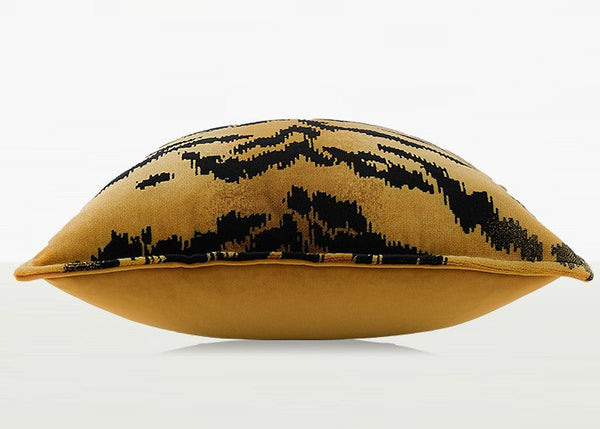 Luxury Abstract Decorative Throw Pillows for Living Room, Tiger Pattern Modern Pillows for Couch, Large Modern Sofa Pillow Cases, Decorative Pillow Covers-Silvia Home Craft