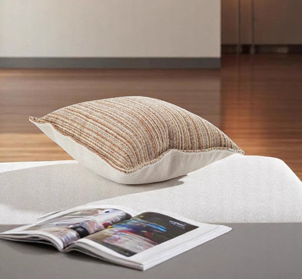 Decorative Pillows for Living Room, Modern Throw Pillows, Luxury Modern Sofa Pillows, Large Square Pillows, Decorative Throw Pillows for Couch-Silvia Home Craft