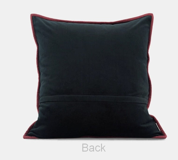 Large Modern Sofa Cushion, Modern Decorative Pillow Covers, Large Decorative Throw Pillows for Living Room, Contemporary Modern Pillows for Couch-Silvia Home Craft