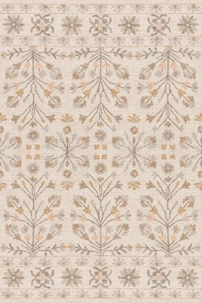 Modern Rugs for Living Room, Flower Pattern Modern Rugs for Farmhouse, Bedroom Modern Rugs, Modern Rugs for Dining Room-Silvia Home Craft