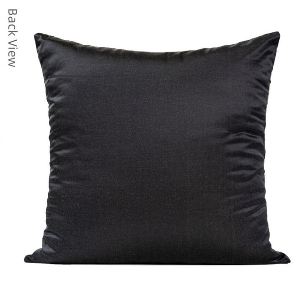 Geomeric Contemporary Pillows, Abstract Decorative Throw Pillows, Square Modern Throw Pillows for Couch, Large Simple Throw Pillow for Interior Design-Silvia Home Craft