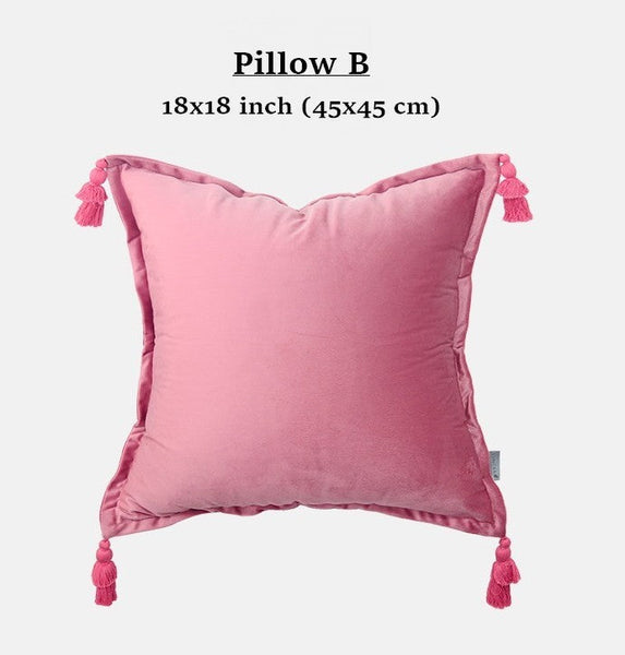 Modern Decorative Cushion Covers, Decorative Pillow Arrangement Ideas, Decorative Throw Pillows for Bed, Living Room Decorative Pillows, Large Decorative Pillows for Interior Design-Silvia Home Craft