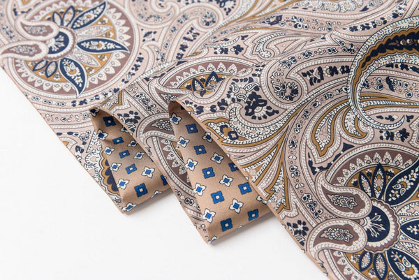 Silk Scarf For Suit, British Style Long Scarf, Business Silk Scarf Men, Luxury Silk Neck Scarf, Mens Spring Autumn Scarf, Formal Wear Silk Scarf, Silk Ascot For Men, Lightweight Silk Scarf Men-Silvia Home Craft