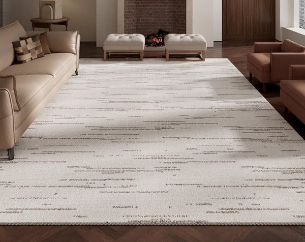 Mid Century Geometric Carpets, Abstract Modern Rugs for Living Room, Contemporary Modern Rugs Next to Bed, Modern Rugs under Dining Room Table-Silvia Home Craft