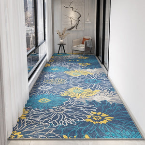 Simple Modern Long Hallway Runners, 20 Feet Entryway Runner Rug Ideas, 30 Feet Long Narrow Runner Rugs, Entrance Hallway Runners, Kitchen Runner Rugs-Silvia Home Craft