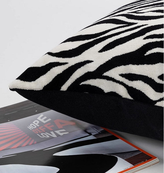 Large Decorative Sofa Pillows, Large Modern Sofa Throw Pillows for Bedroom, Abstract Contemporary Pillow for Couch-Silvia Home Craft