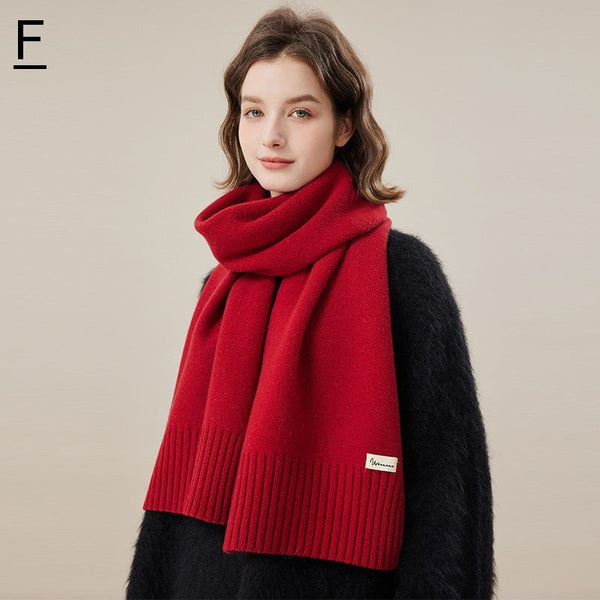 Fashion Designer Scarf, Cold Weather Scarf, Wool Scarf for Women, Casual Scarf for Women, Modern Winter Scarf, Soft Cashmere Scarf for Women-Silvia Home Craft