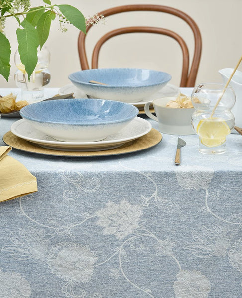 Country Farmhouse Tablecloth, Square Tablecloth for Round Table, Rustic Table Covers for Kitchen, Large Rectangle Tablecloth for Dining Room Table-Silvia Home Craft