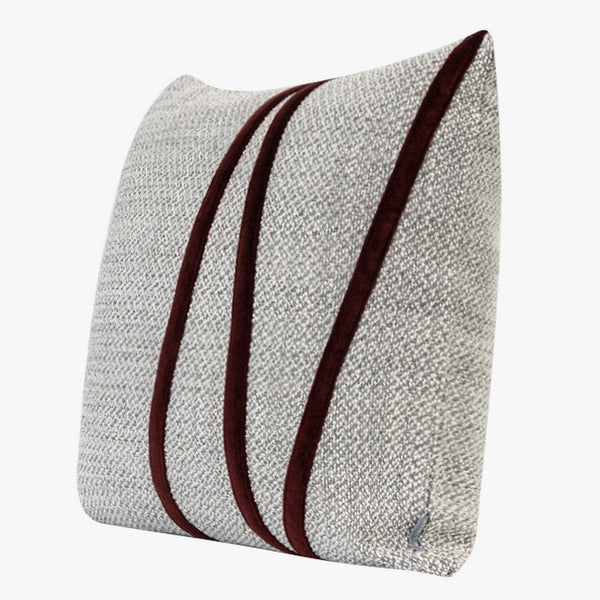 Light Gray Contemporary Throw Pillow for Living Room, Simple Modern Sofa Throw Pillows, Modern Decorative Throw Pillows for Couch-Silvia Home Craft