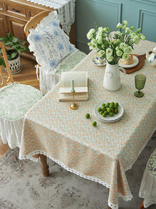 Modern Tablecloth for Home Decoration, Large Square Tablecloth for Round Table, Extra Large Rectangle Tablecloth for Dining Room Table-Silvia Home Craft
