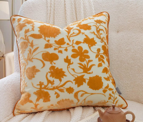 Unique Decorative Pillows for Bedroom, Modern Decorative Pillows for Couch, Decorative Cushion Covers, Decorative Pillow Arrangement Ideas for Interior Design-Silvia Home Craft