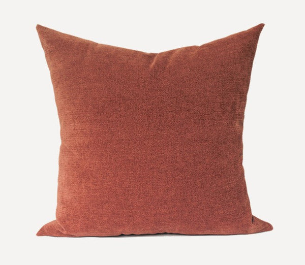 Large Modern Throw Pillows for Couch, Decorative Throw Pillow for Couch, Red Modern Sofa Pillows, Throw Pillows for Modern Living Room-Silvia Home Craft