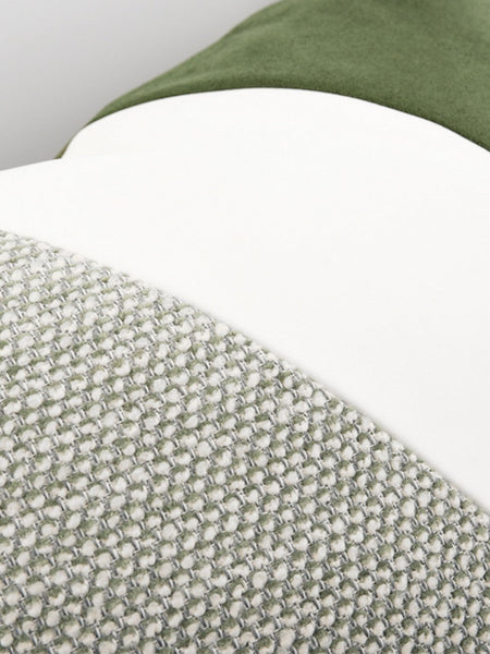 Green White Modern Pillows for Couch, Abstract Decorative Throw Pillows for Living Room, Large Modern Sofa Cushion, Decorative Pillow Covers-Silvia Home Craft