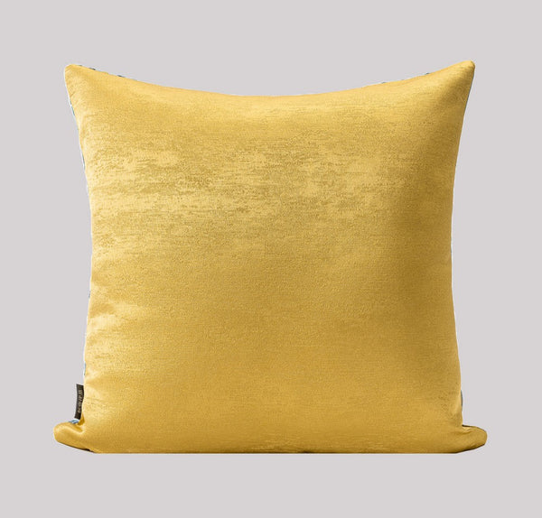 Square Modern Pillows for Couch, Contemporary Modern Sofa Pillows, Decorative Throw Pillows for Bedroom, Large Throw Pillow for Living Room-Silvia Home Craft